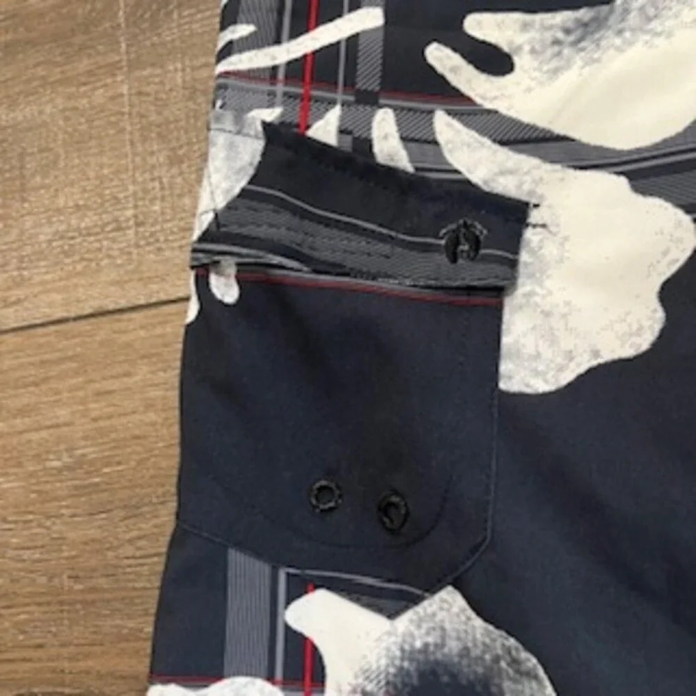 Hang Ten Swim Trunks Mens Large Board‎ Shorts Waist 34